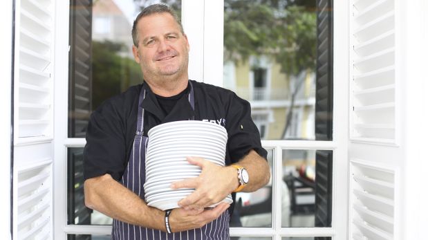Scott Linquist es chef y socio de Coyo Taco, un restaurante que toma distancia del tex-mex. (Foto: Hugo Pérez)