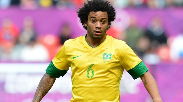 Marcelo se molestó por haber sido excluido por Dunga de Brasil