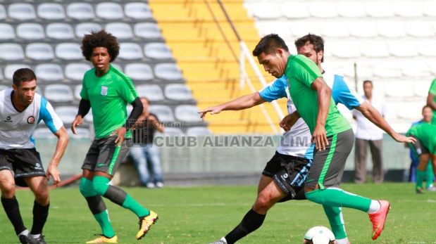 Alianza Lima goleó 4-0 a Deportivo Coopsol en partido amistoso