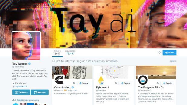 Bot se vuelve racista y microsoft lo borra