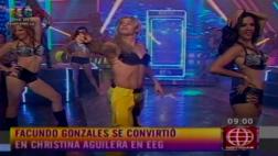 Esto es guerra: ¿Te imaginas a Facundo como Christina Aguilera?
