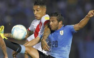 Seleccionado uruguayo: "Paolo Guerrero siempre nos complica"