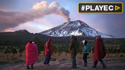 México: el volcán Popocatepetl arrojó fragmentos incandecentes