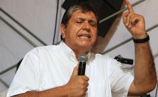 Alan García plantea hacer modificaciones a la Constitución
