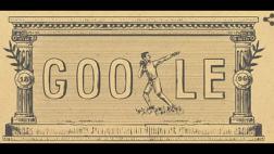 Google recordó los primeros Juegos Olímpicos con doodles