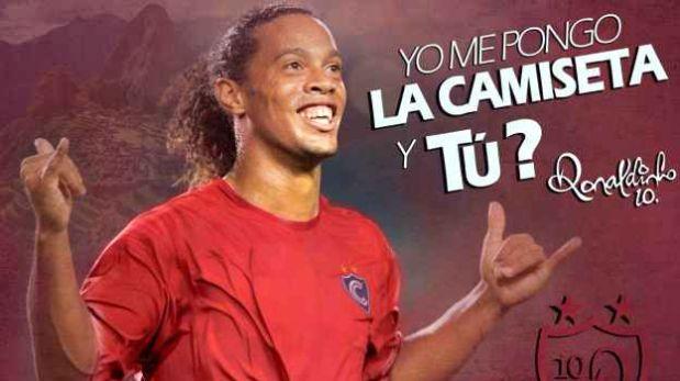 Cienciano con Ronaldinho enfrentará a Sporting Cristal