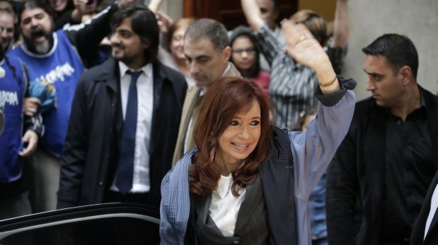 Cristina Fernández. (Foto: AP)