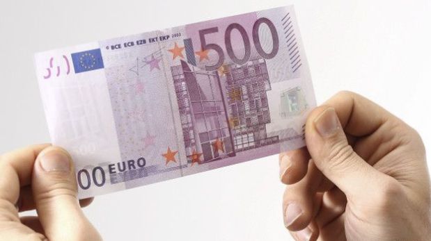 Billete de 500 euros. (Foto: BBC)