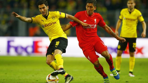 Liverpool vs Borussia Dortmund: en Inglaterra por Europa League