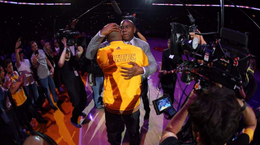 Kobe Bryant y la ceremonia especial que vivió en Staples Center