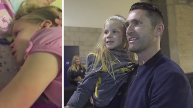 El tierno encuentro entre Robbie Keane y su fan más grande