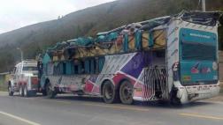 Sutrán inhabilita a conductores de Civa por accidente en Cusco