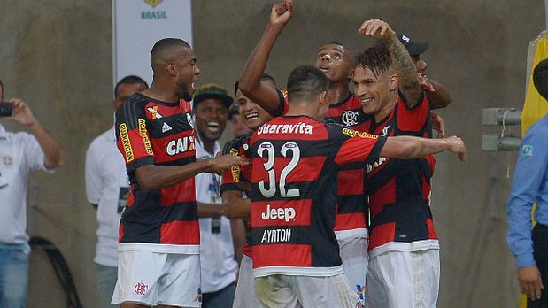 Con Guerrero: Flamengo goleó 3-0 a Confianca por Copa Brasil