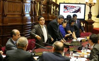 Gana Perú se retiró del debate de informe de agendas de Nadine