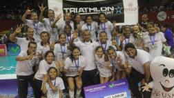 San Martín se coronó tricampeón de la Liga Nacional de Vóley