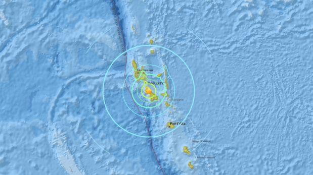 Terremoto de 7 grados en Vanuatu provoca alerta de tsunami 