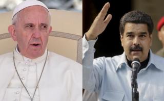 Preocupado por Venezuela, el Papa le envió una carta a Maduro
