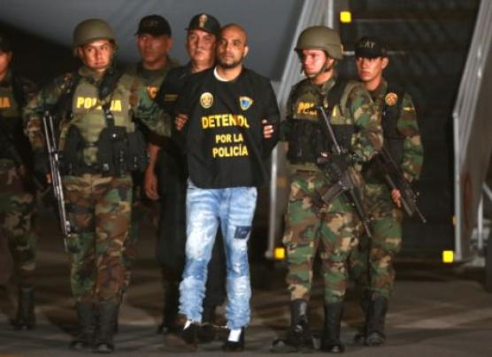 Gerson Gálvez 'Caracol' fue traído al Perú en avión de la FAP
