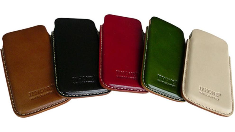 La marca iPhone de China vende carteras, bolsos y fundas de teléfono.