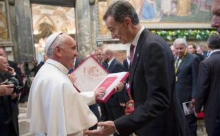 El valioso regalo que recibió el Papa de parte del rey Felipe