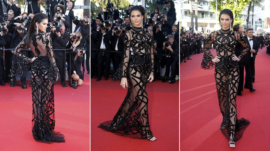 Kendall Jenner lució provocador vestido en Cannes 2016 [FOTOS]