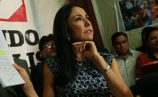 Nadine: "Narcotráfico y lavado, marca personal del fujimorismo"