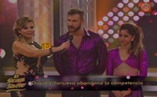 David Villanueva, el primer eliminado de "El gran show"