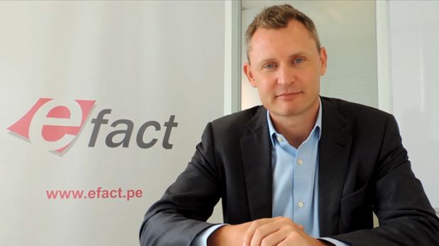 Kenneth Bengtsson, gerente general de Efact. (Foto: El Comercio)