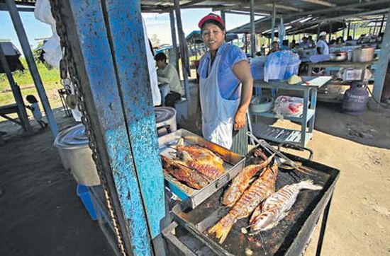 Casi nadie come pescado de río en Madre de Dios. Su ingesta es la principal vía de contaminación. (Dante Piaggio / El Comercio)