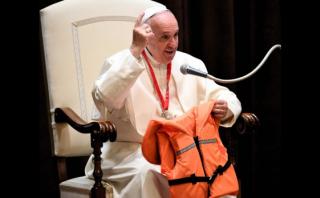 Papa: "Los inmigrantes no son un peligro, están en peligro"