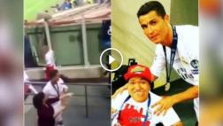 Cristiano Ronaldo y el noble gesto en San Siro que no se vio