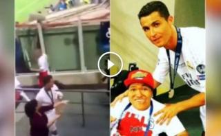 Cristiano Ronaldo y el noble gesto en San Siro que no se vio