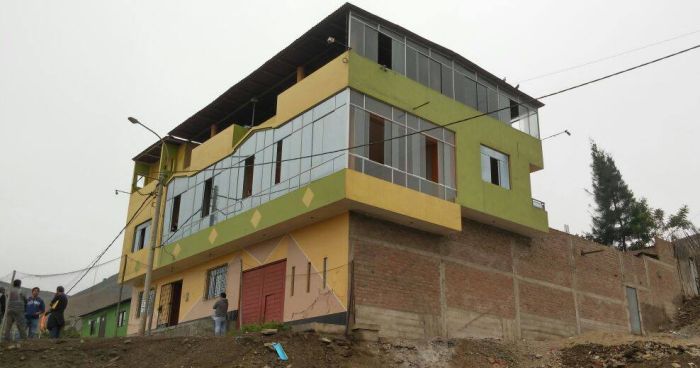 Una de las viviendas incautadas, de propiedad del presunto cabecilla, se ubica en el pueblo joven ‘Porvenir’ de la provincia de Barranca, al norte de Lima. (Fiscalía)