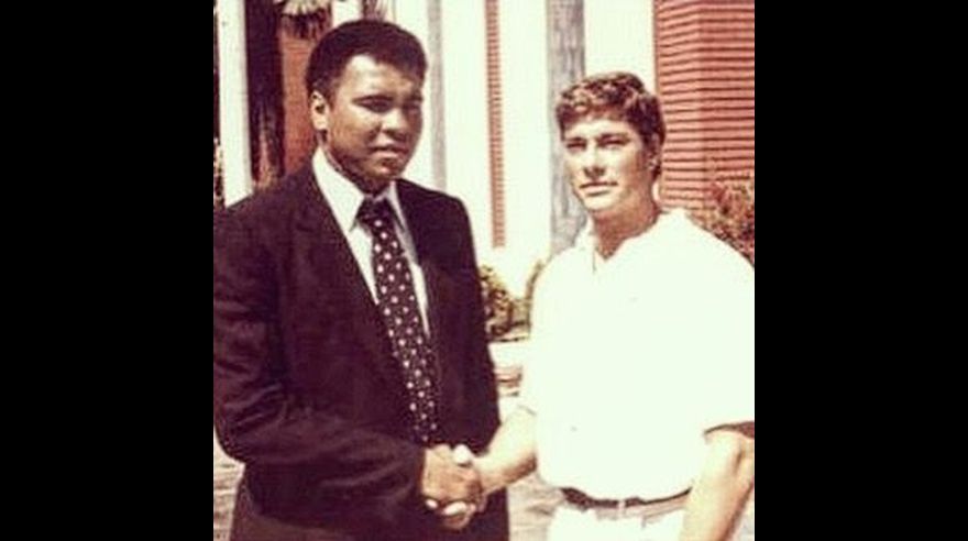 Muhammad Ali y sus fotos con grandes famosos de la historia