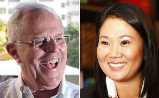 PPK y Keiko protagonizan la elección más ajustada en 25 años