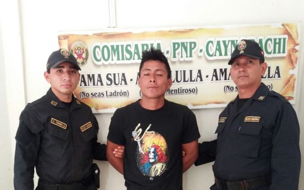 Detenidos en San Martín (Foto: WhatsApp El Comercio)