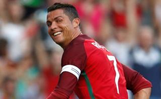 Cristiano Ronaldo y una rara definición: él mismo echó a reír