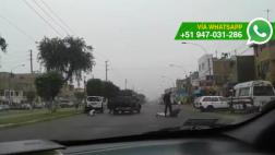 SMP: enfrentamiento entre delincuentes y policías en Av. Perú