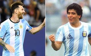 Lionel Messi y sus cinco diferencias con Diego Maradona