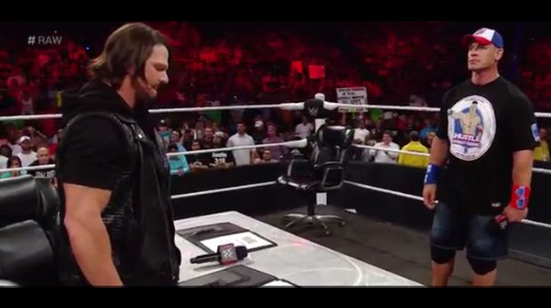 AJ Styles a John Cena: no soy como cualquier otro independiente