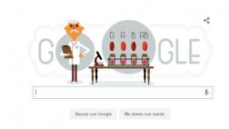 Google recuerda con 'doodle' nacimiento de Karl Landsteiner