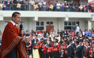 Humala: En 2021 inversión en educación debe ser del 6% del PBI