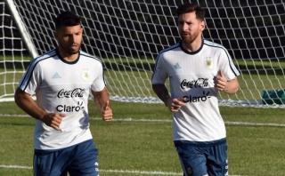 Lionel Messi y el pedido al 'Kun' Agüero a modo de cábala