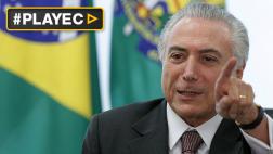Temer: Si hubiera cometido delito no podría presidir el país