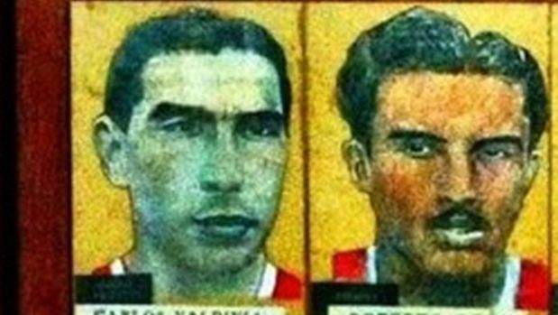 Carlos Valdivia y Rufino Lecca, los primeros jugadores peruanos que consiguieron título histórico con Tiburones Rojos de Veracruz. (Foto: Internet)