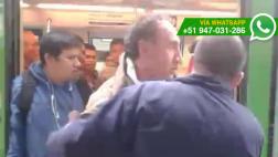 Ladrón de celulares es atrapado en Línea 1 del Metro de Lima