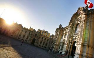 Ollanta Humala recibe a PPK en Palacio de Gobierno