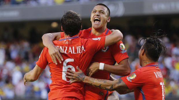Chile venció 2-0 a Colombia y jugará final de la Copa América