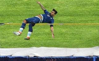 Argentina: Ezequiel Lavezzi se burló de su caída con esta foto