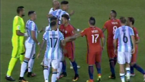 Copa América 2016: Mascherano y Vidal tuvieron conato de bronca